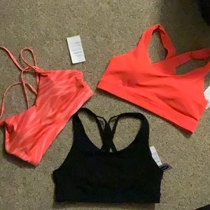 NWT 3 medium sports bras